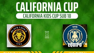 BLACK LYONS vs WG FUTSAL ||| CALIFORNIA KIDS CUP TEMPORADA 1