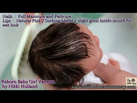 Reborn Baby Girl Vanessa by Nikki Holland - The SMN Show 20