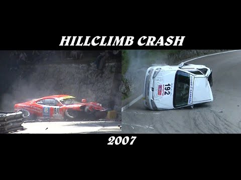 CRASH HILLCLIMB / BERGRENNEN / SALITA / COURSE DE COTE - ANNO 2007