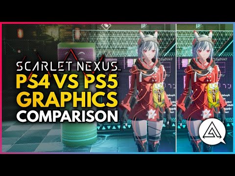 SCARLET NEXUS | PS4 vs PS5 Gameplay & Graphics Comparison
