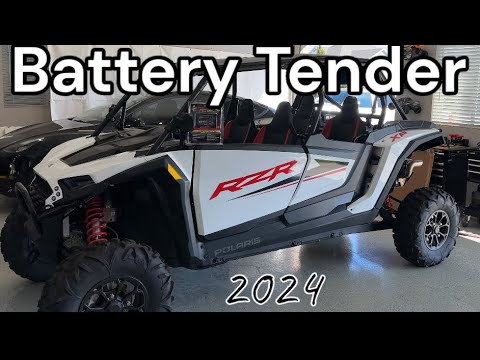 Polaris RZR Battery Minder | Built-in Feature 2024 RZR XP 4 1000
