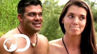 Spooning A Stranger, And Other Awkward Moments | Naked And Afraid video