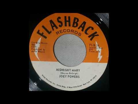 Joey Powers Midnight Mary Stereo Mix Single Vocal 2022 (1963)