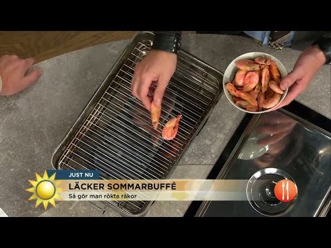 Så röker du dina egna räkor - Nyhetsmorgon (TV4)