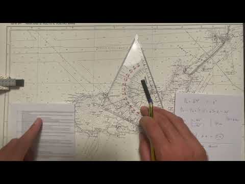 Nuovo esame patente nautica - esercizio  5.1.2-2 n°8 - carburante - carteggio senza limiti (2022)