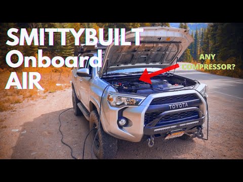 DIY Fast and Easy ONBOARD AIR with ANY compressor! SMITTYBILT