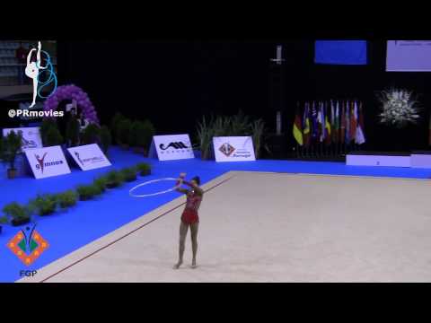 Tânia Lapas Domingues - POR - Arco (Hoop) - Qualification - WC of Lisbon 2013 OC