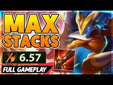 *MAX RANGE* 2+ KILLS A MINUTE (6.57 ATTACK SPEED) - BunnyFuFuu Full Gameplay