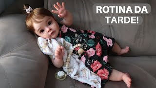 ROTINA DA TARDE COM A BEBÊ REBORN DIANA!