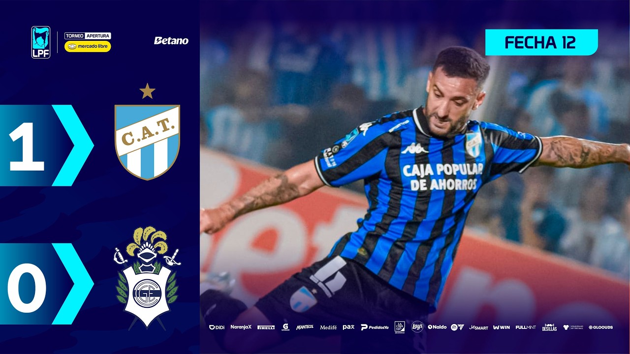 Atlético Tucumán vs Gimnasia y Esgrima Highlights