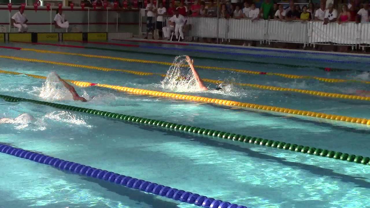 Baptiste Léger& Ladislas Salczer Finale A cadet 200 dos