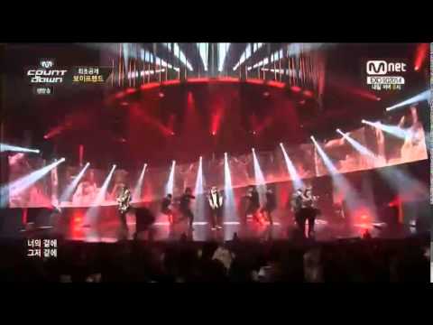 [141009] (preview) M! Countdown BOYFRIEND - WHITE OUT & WITCH COMEBACK STAGE