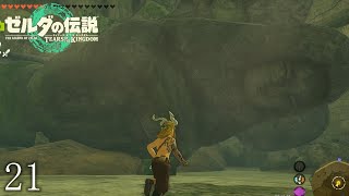 【ゼルダの伝説totkその21】倒れた女神像を救え