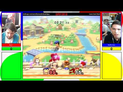 Syracuse Smash SUPER Biweekly #50 Noe3 vs Muffin Man - Losers Semi finals