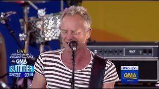 Dreaming in the U.S.A - Sting &amp; Shaggy LIVE in Times Square
