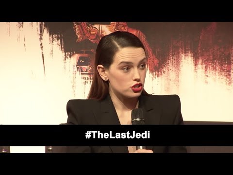 Press Conference: Mark Hamill, Daisy Ridley | Star Wars: The Last Jedi