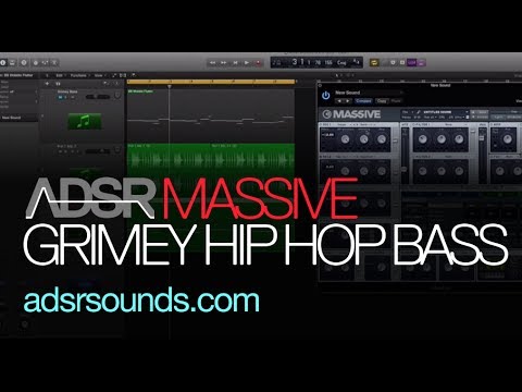 NI Massive - Grimey Hip Hop Bass - How To Tutorial