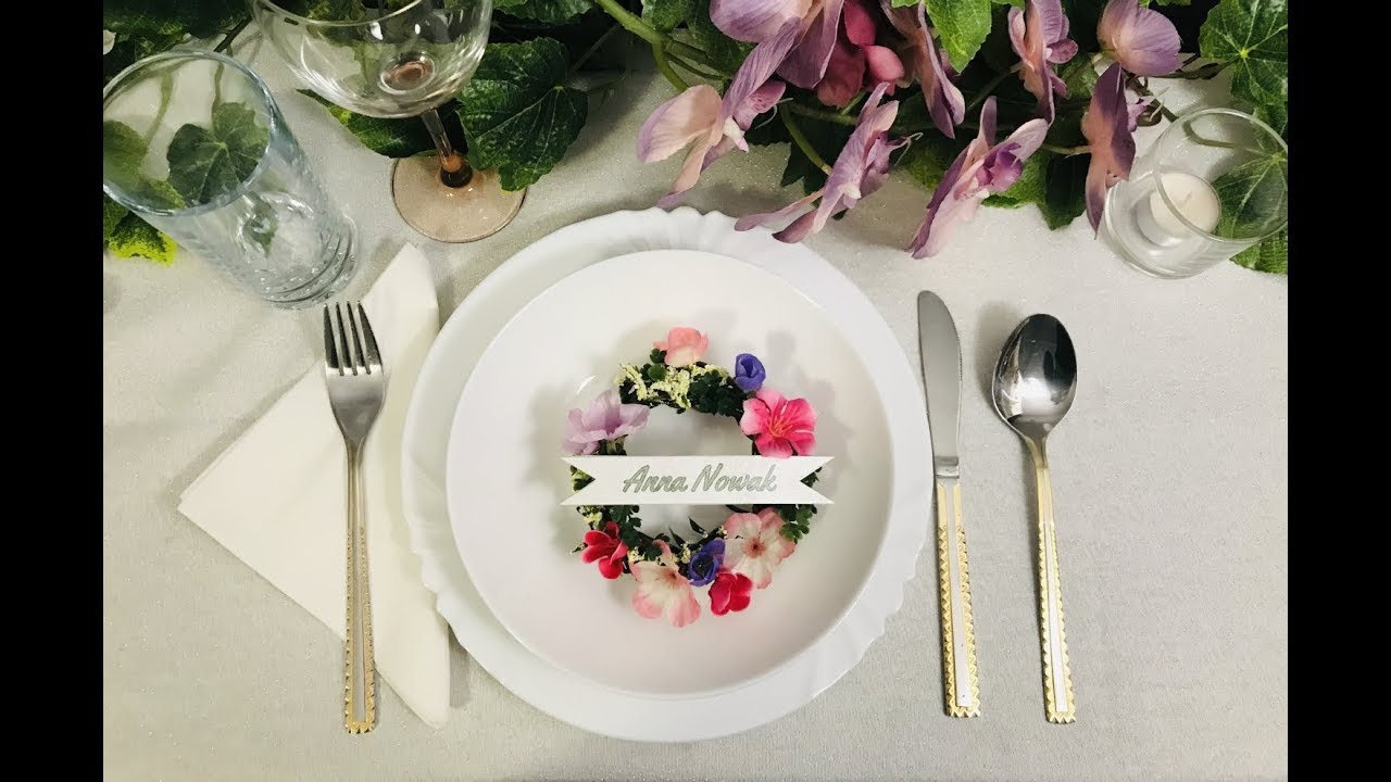 35 pomysłów na winietki na stoły oraz upominki dla gości weselnych