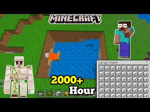 The LostMan - Minecraft 1.20 Easy IRON Farm Tutorial | How to Make Iron Farm in Minecraft | In English