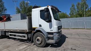 Dropside camion DAF LF 55.300, EURO 5, 18 TUN, HYDRAULICK&Aacute; RUKA PALFINGER PK 14001-E | Imagine 4 - Autoline