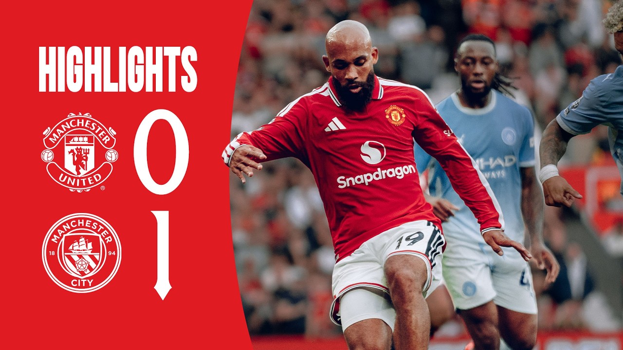 Man Utd 0-1 Man City | Highlights