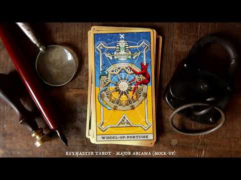Keymaster Tarot: Major Arcana (mock-up)