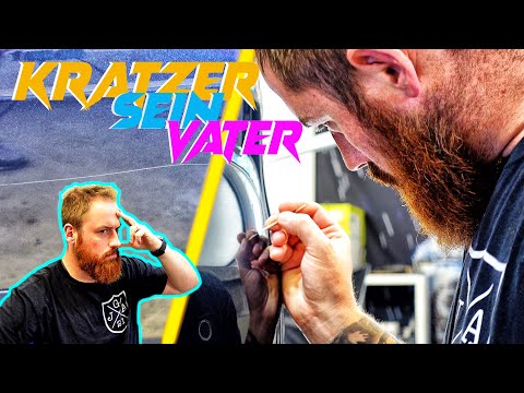 Tiefe KRATZER sein VATER! // Retten was zu Retten geht // Schlüsselkratzer am Auto entfernen