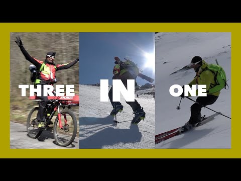 3 in 1 - BikeClimbSki v Low Tatras