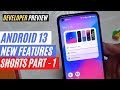ANDROID 13 NEW FEATURES CHANGES Android 13 Shorts TheTechStream