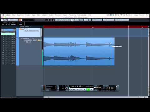 20.36 Cubase - Tempo- und Taktspur