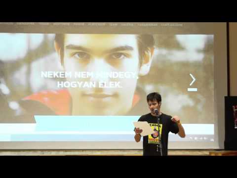 Nekem nem mindegy - Slam verseny első forduló - Sipos László I. helyezett