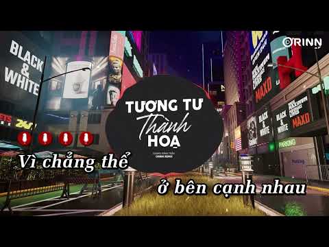 KARAOKE | Tương Tư Thành Họa (Orinn Remix) - Quang Đăng Trần | Beat Chuẩn