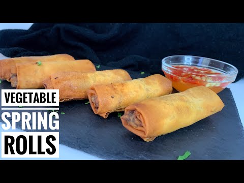 Deliciousnessly| VEGETABLE SPRING ROLLS  + Nuoc Cham Vietnamese Dipping Sauce Recipe