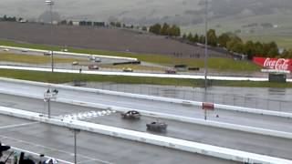 2012 Infineon  24 hours of lemons green flag waves