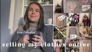 how i make money selling my old clothes on vinted | second hand clothes shop tips & tricks