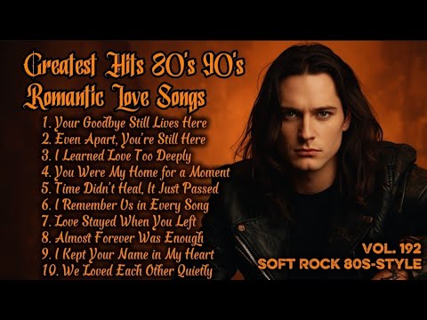 Greatest Hits Romantic Love Songs 💖 Love Songs 80's 90's - Soft Rock Ballads - Playlist Vol.192