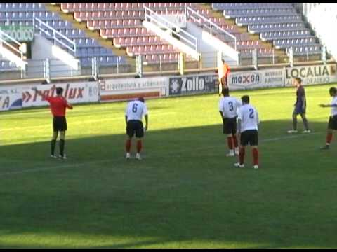 Chicote falla penalti (Extremadura UD 2-0 UC La Estrella)