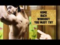 Dont miss this | home back workout tutorial | akshat fitness