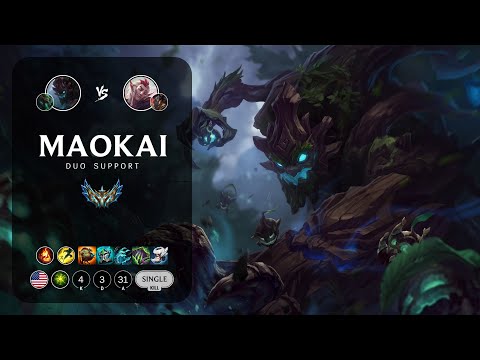 Maokai Support vs Rakan - NA Challenger Patch 14.6