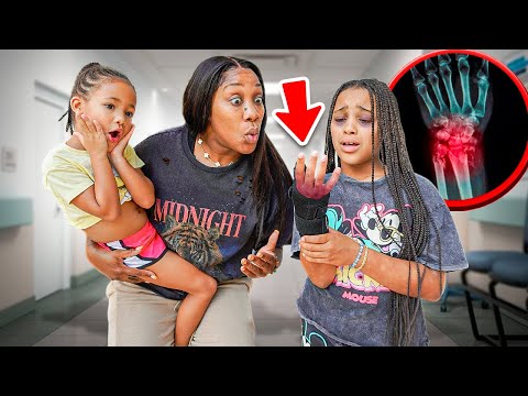 Our DAUGHTER CALI might have BROKEN HER WRIST 🤕