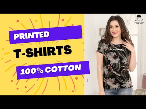 Ladies Printed T Shirt