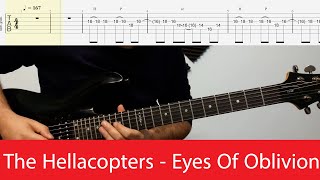 The Hellacopters - Eyes Of Oblivion Rhythm Guitar Cover With Tabs(Eb Standard)