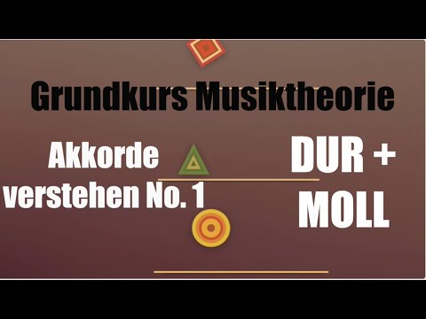 Akkorde verstehen I – Dur und Moll Dreiklänge einfach erklärt