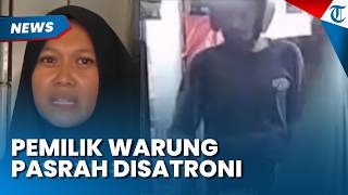 TAKUT DIPIDANA, Pemilik Warung Pasrah Dagangan Dimaling 2 Pria di Maros, Viralkan CCTV