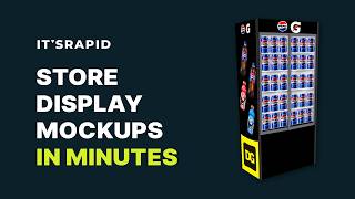 Create Store Display Mockups with It’sRapid Display Builder