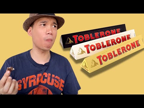 Toblerone Review ni Kuya Ditto | Dark Chocolate | White Chocolate | Crunchy Almonds | Kilatis