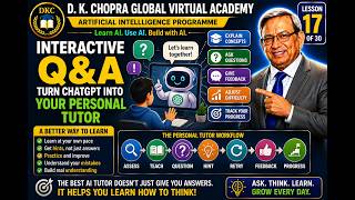 Turn ChatGPT into Your Personal Tutor | Interactive Learning | Lesson 17