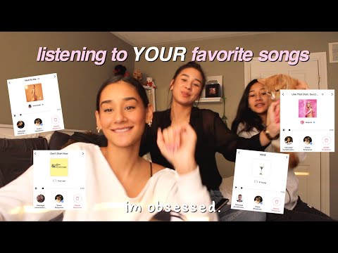 REACTING to YOUR favorite songs!!