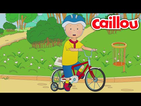 Caillou aprende a andar de bicicleta | Caillou Português - WildBrain | Episódios completos