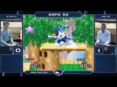 S@PS 53 Melee Singles - Slypig (Falco) vs MWL (Marth) - Grand Finals